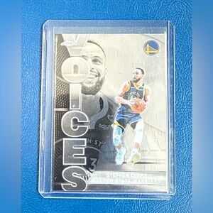 🔥2025-26 Topps Chrome NBA Voices Stephen Curry Golden State Warriors #VS-6